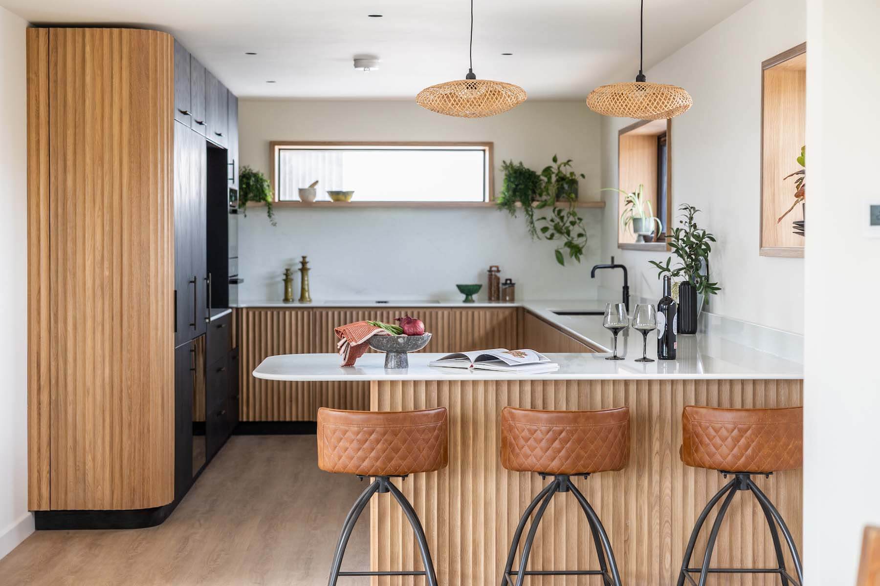 A handcrafted kitchen