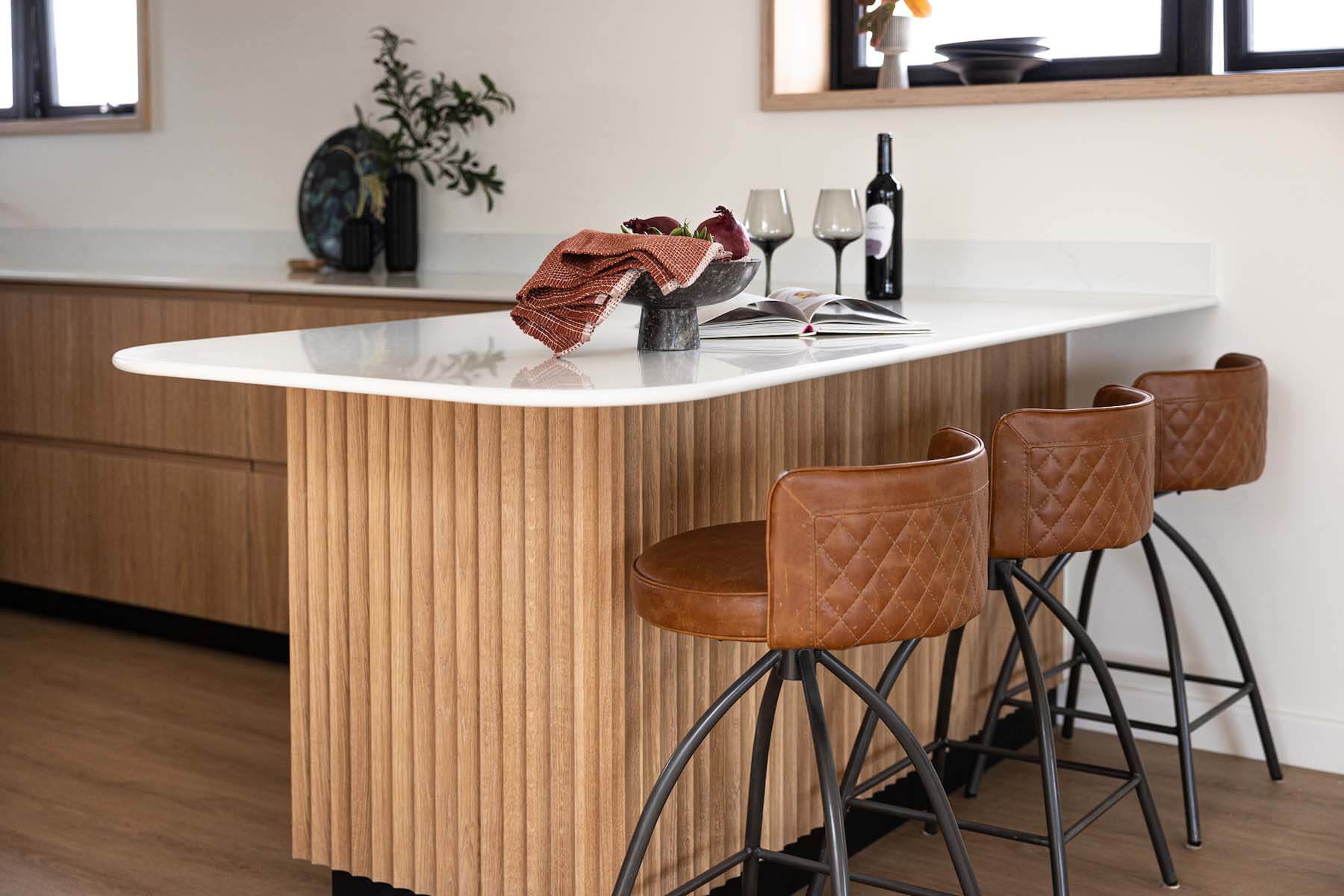 A handcrafted kitchen