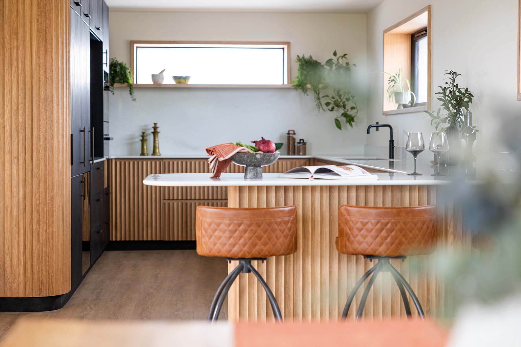 A handcrafted kitchen